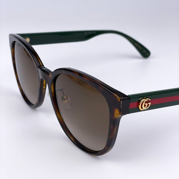 Gucci GG0854SK 003 Cat Eye Havana Gradient Women Sunglasses main image 6